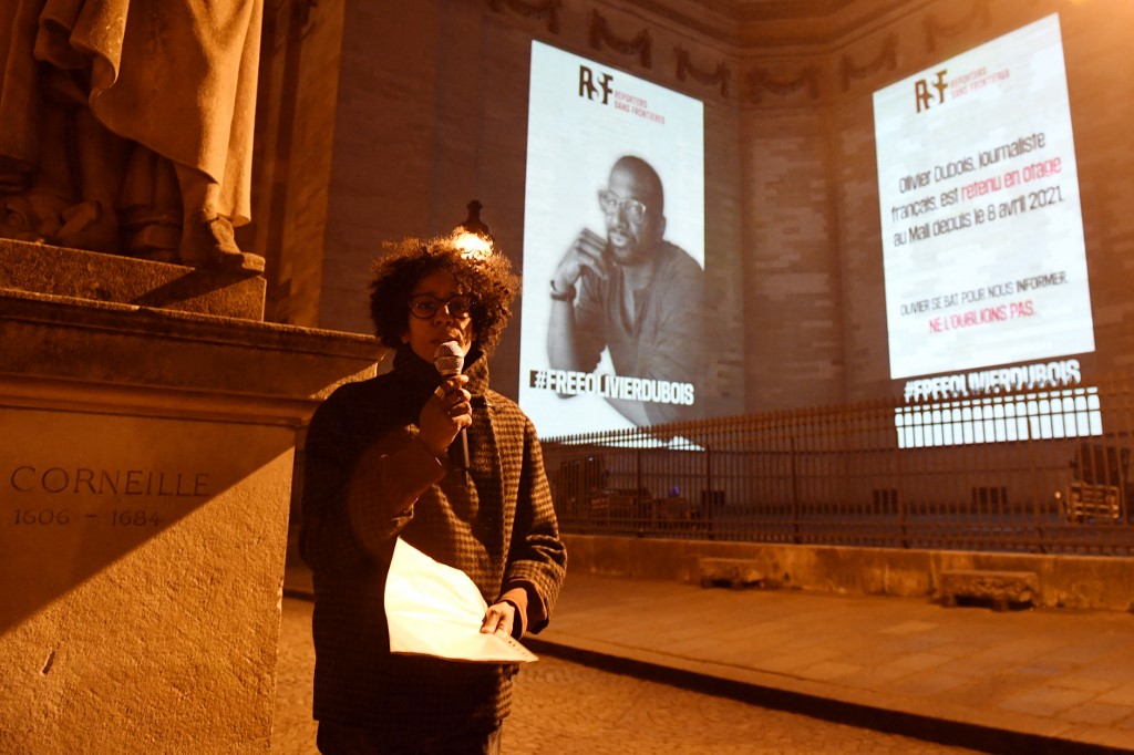 Mali: des défenseurs de la presse pour la libération d'un journaliste français