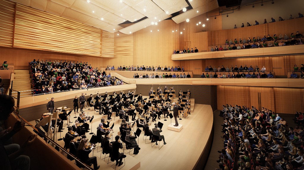 Pendant la pandémie, l'écrin du philharmonique de New York se refait une beauté