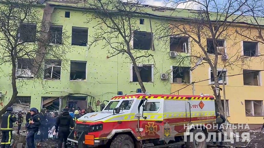 Dans un hôpital pédiatrique de Kiev, le «terrible» traumatisme de la guerre