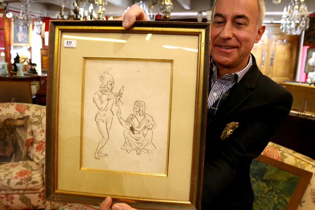 Reims: un dessin de jeunesse de Paul Cézanne vendu 26.000 euros