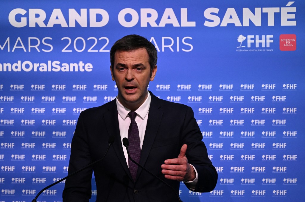 Le ministre français de la santé, Olivier Veran. (AFP).