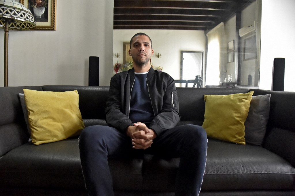 Khaled Drareni, journaliste algérien, devenu un symbole de la lutte pour une presse libre. (AFP).