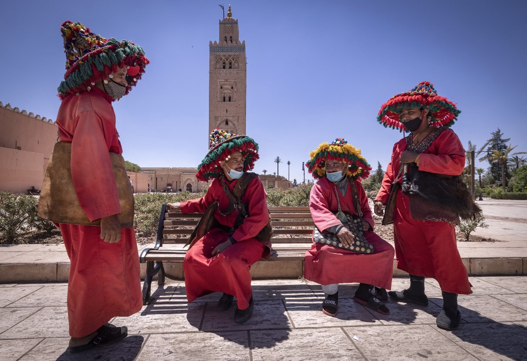 Marrakech: la place Jemâa Lfna reprend des couleurs