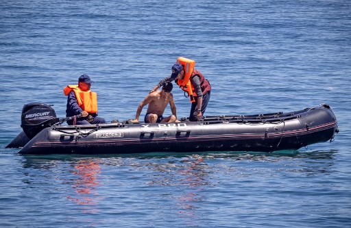 Maroc: deux migrants noyés, plus de 200 autres interpellés à terre