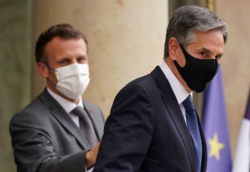Ukraine: Blinken va rencontrer Macron mardi, selon Washington