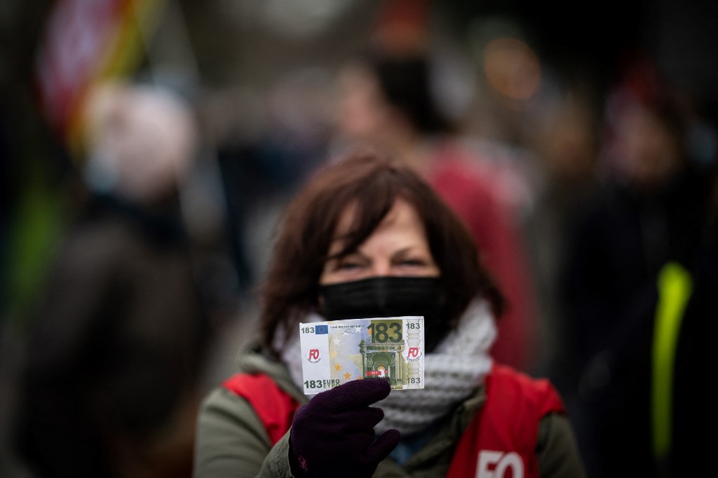 Salaires: de nouvelles manifestations jeudi, à l'ombre de la guerre en Ukraine