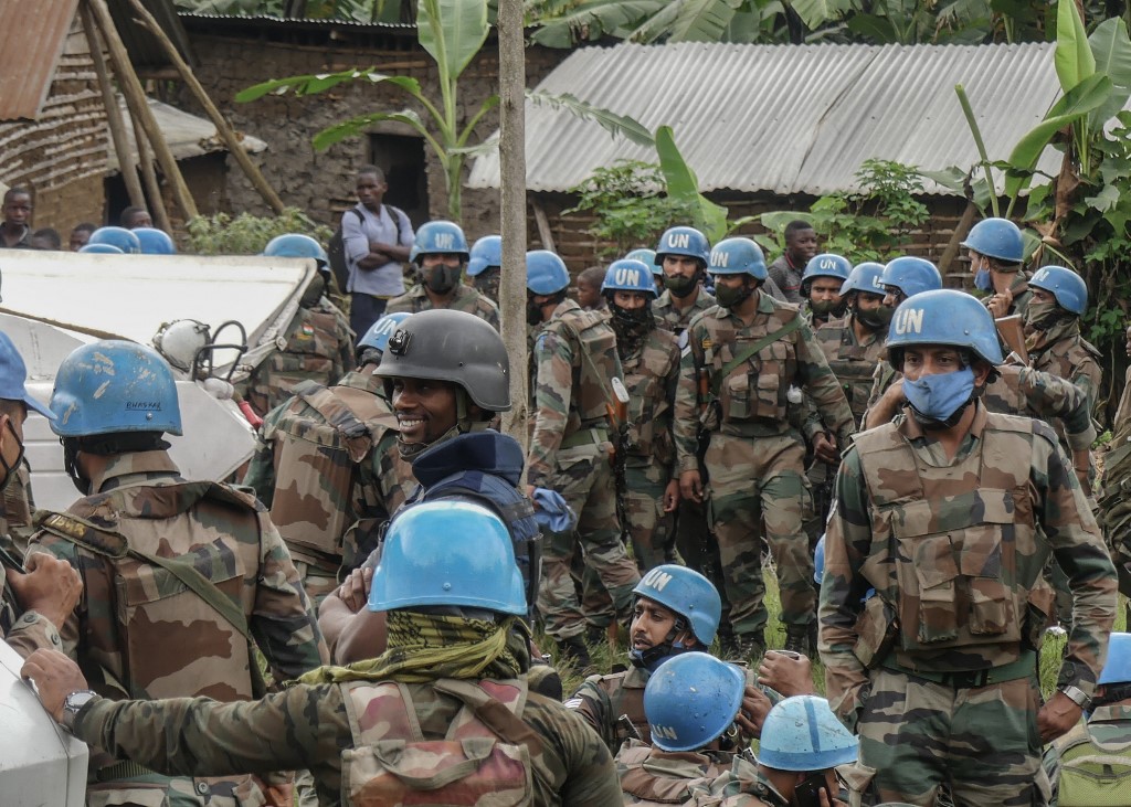 Combats dans l'est de la RDC: Huit Casques bleus tués dans le crash de leur hélicoptère