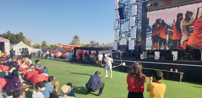 Activités au village du Grand Prix d'Arabie saoudite (fournie)