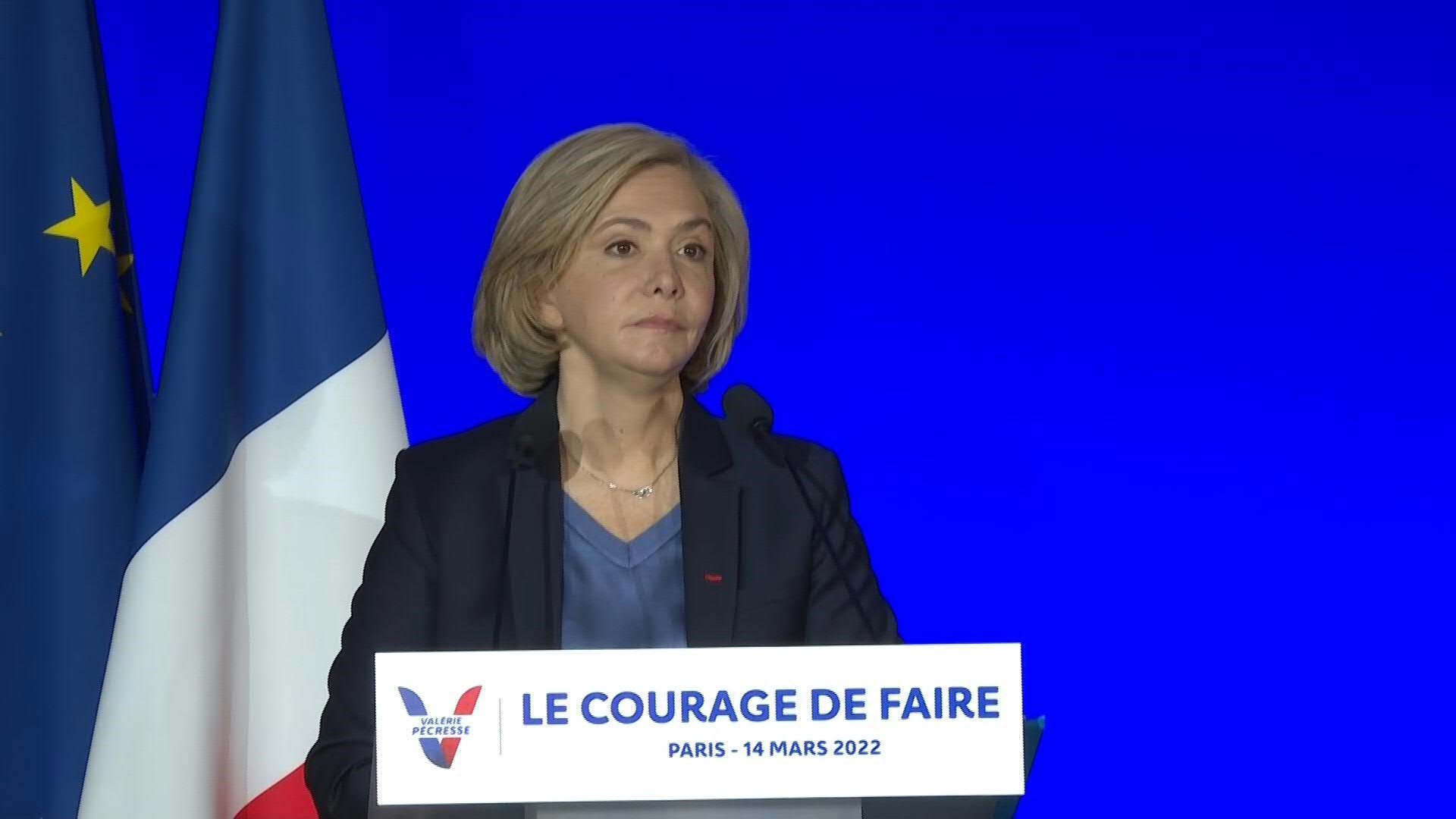 Pécresse dévoile officiellement son projet de «rupture»