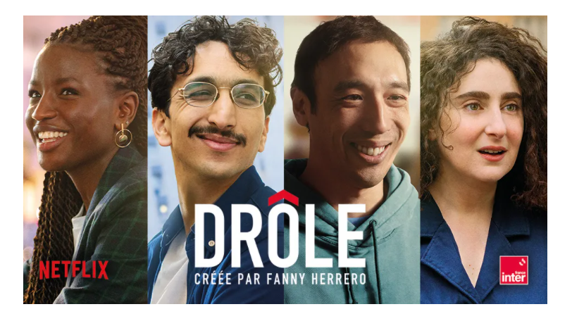Drôle, une série sur Netflix, qui aborde des sujets politiques au-delà de la sphère du stand-up