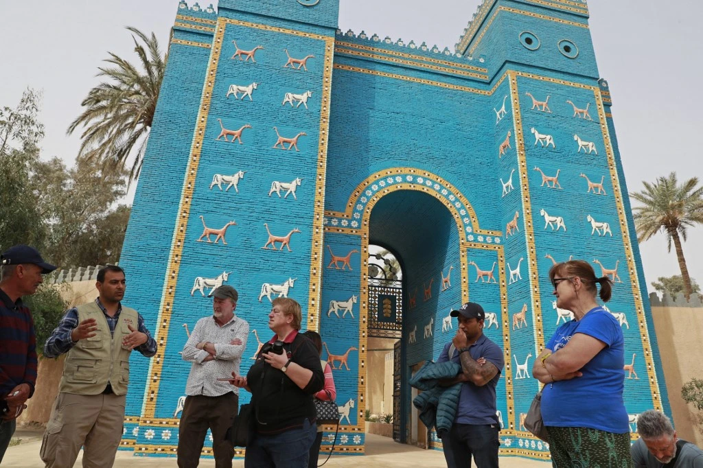 Les touristes occidentaux à la découverte de l'Irak, terre inconnue