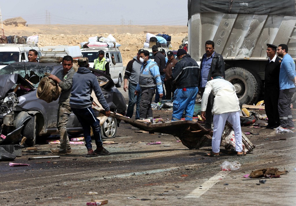 Dix morts dont quatre Français et un Belge dans un accident de car en Egypte