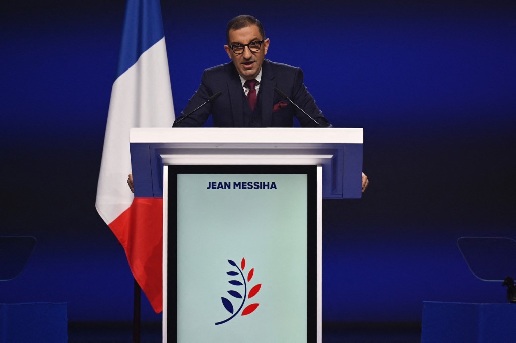 Jean Messiha, ancien RN devenu porte-parole de la campagne d'Eric Zemmour, a annoncé jeudi qu'il quittait Reconquête! pour reprendre ses activités antérieures (AFP)