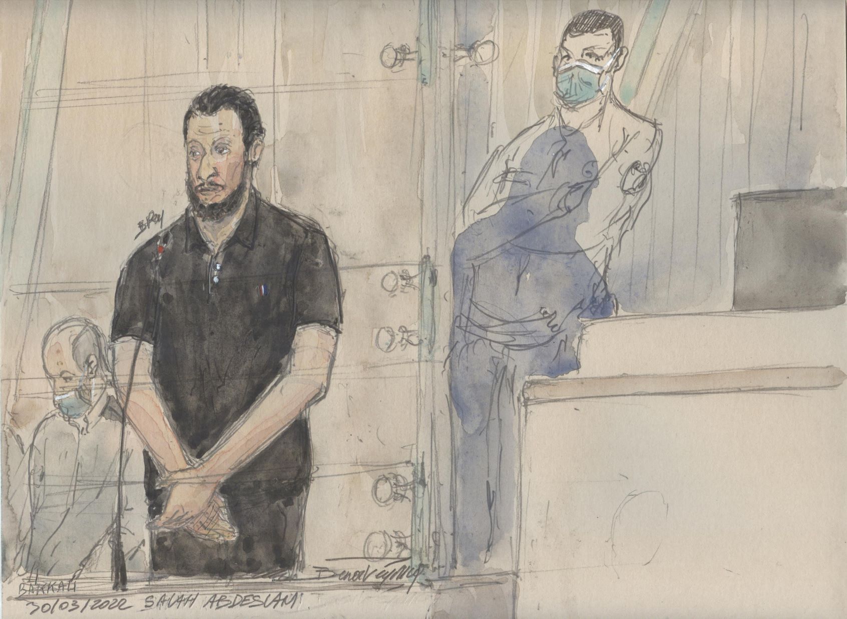 À son procès, Salah Abdeslam raconte pour la première fois sa soirée du 13-Novembre