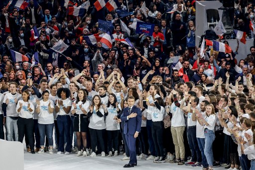 Présidentielle: Macron en quête du «vote jeune»