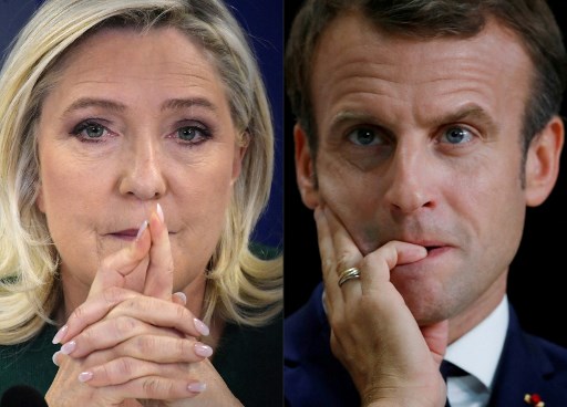 Présidentielle: Le Pen en appelle aux «patriotes » de tous bords, Macron défend les énergies renouvelables