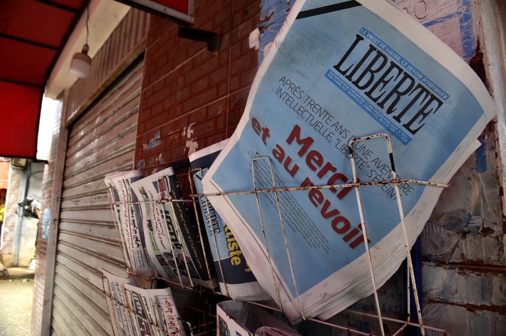 Algérie: le journal Liberté publie son dernier numéro