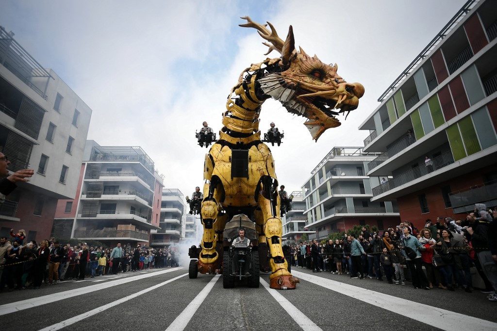 Venue de Chine, la jument-dragonne Long Ma ensorcèle la foule à Toulouse