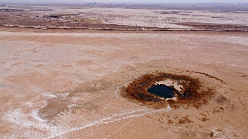 En Irak, l'activité humaine et le changement climatique ont tué le lac Sawa