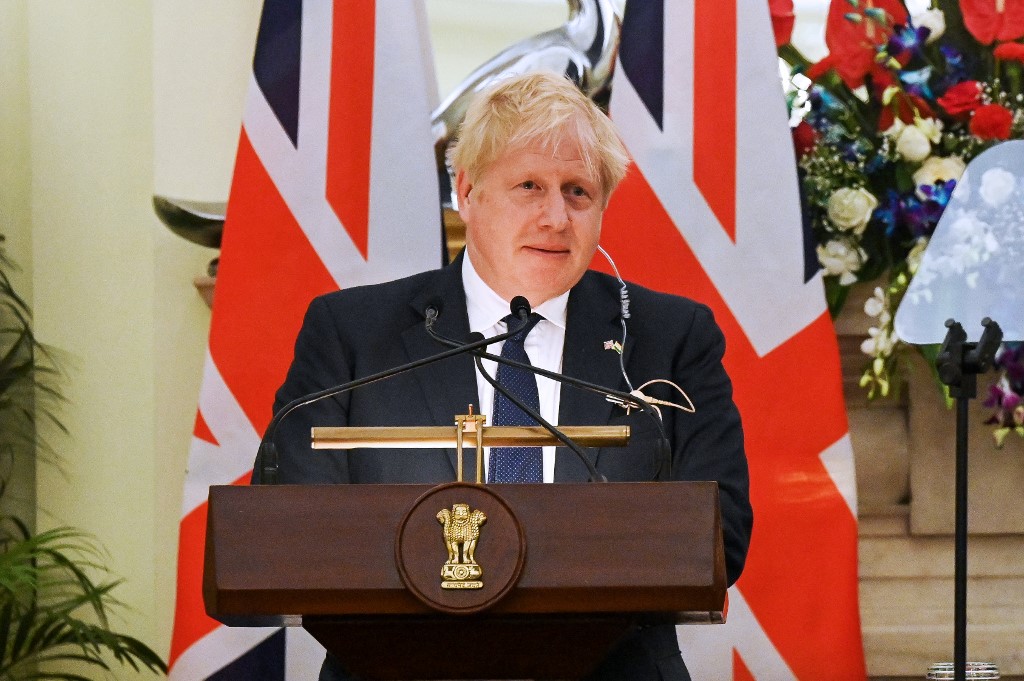 Des militaires ukrainiens formés au Royaume-Uni, selon Boris Johnson