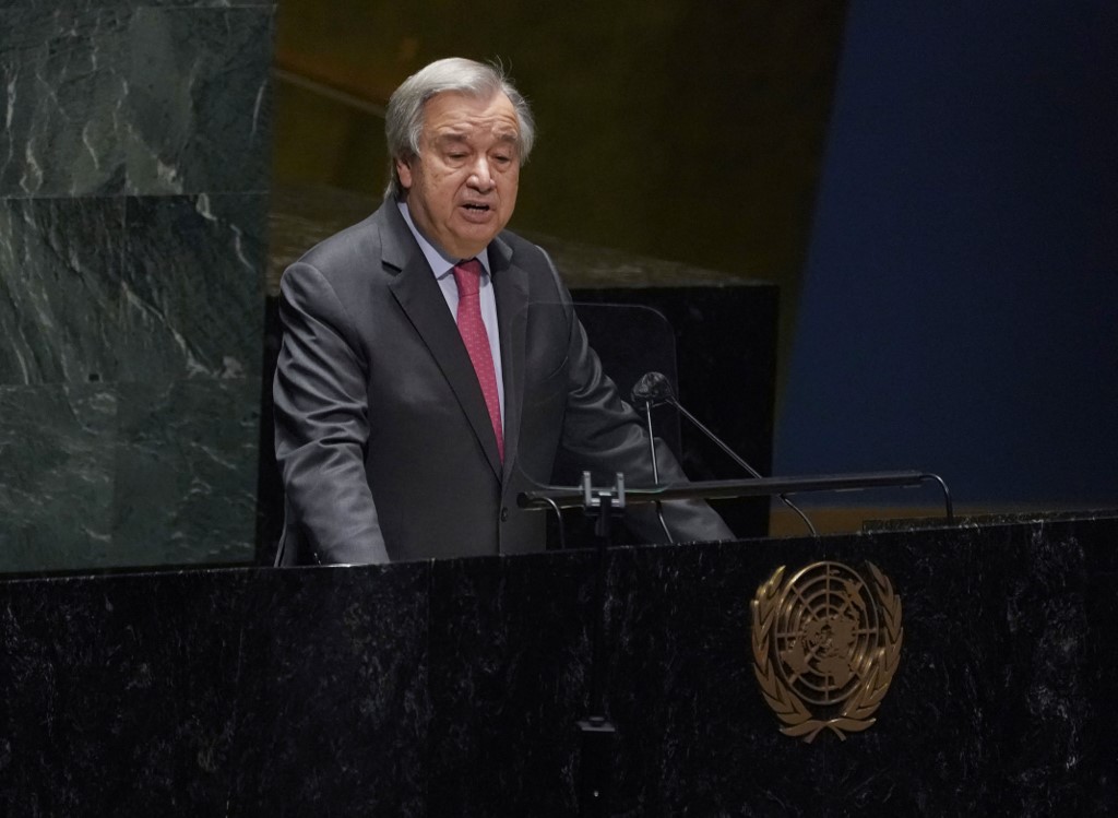 Le chef de l'ONU se rendra lundi à Ankara avant d'aller à Moscou et Kiev