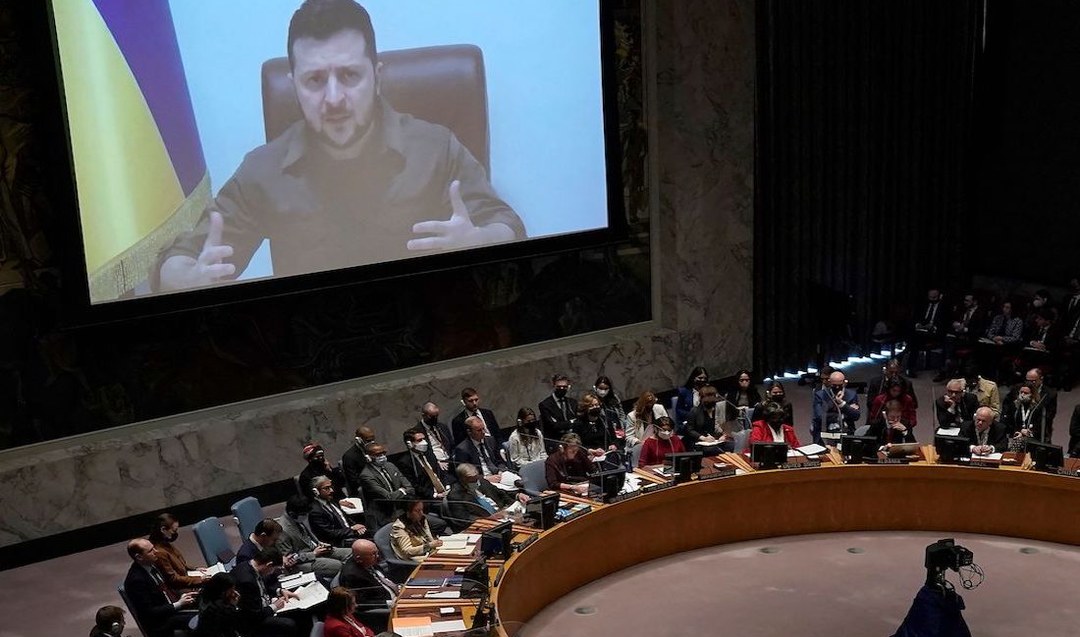 Zelensky appelle l'ONU à agir immédiatement face aux «crimes de guerre russes»