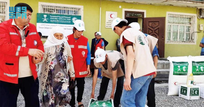 Un centre de secours saoudien poursuit ses projets d’aide alimentaire à travers le monde. (Agence de presse saoudienne)