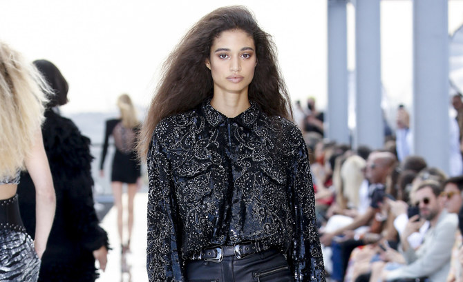 Malika el-Maslouhi, vedette de la nouvelle campagne d’Anthropologie