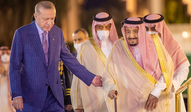Le roi Salmane et le prince héritier reçoivent le président turc à Djeddah
