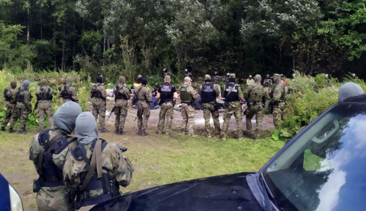 Des réfugiés du Moyen-Orient victimes de violence de la part des autorités polonaises