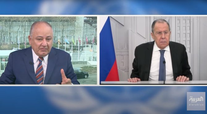 Lavrov à Al-Arabiya: «La Russie ne se considère pas en guerre contre l'OTAN, mais l'OTAN l'est»