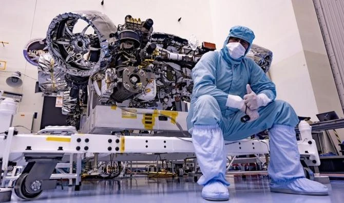 Après la sonde Hope en juillet 2020, les Emirats arabes unis ont annoncé vendredi l'envoi d'un astronaute dans l'espace pour une mission de six mois à bord de la Station spatiale internationale (Photo, AFP).