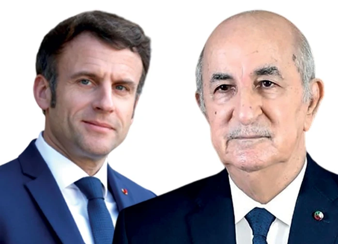 Les félicitations de Tebboune au président français Emmanuel Macron