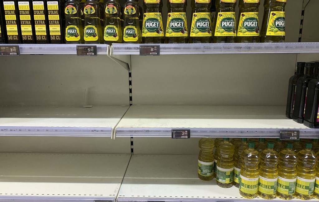 Inflation, Ukraine... Les pénuries dans les magasins font tache d'huile