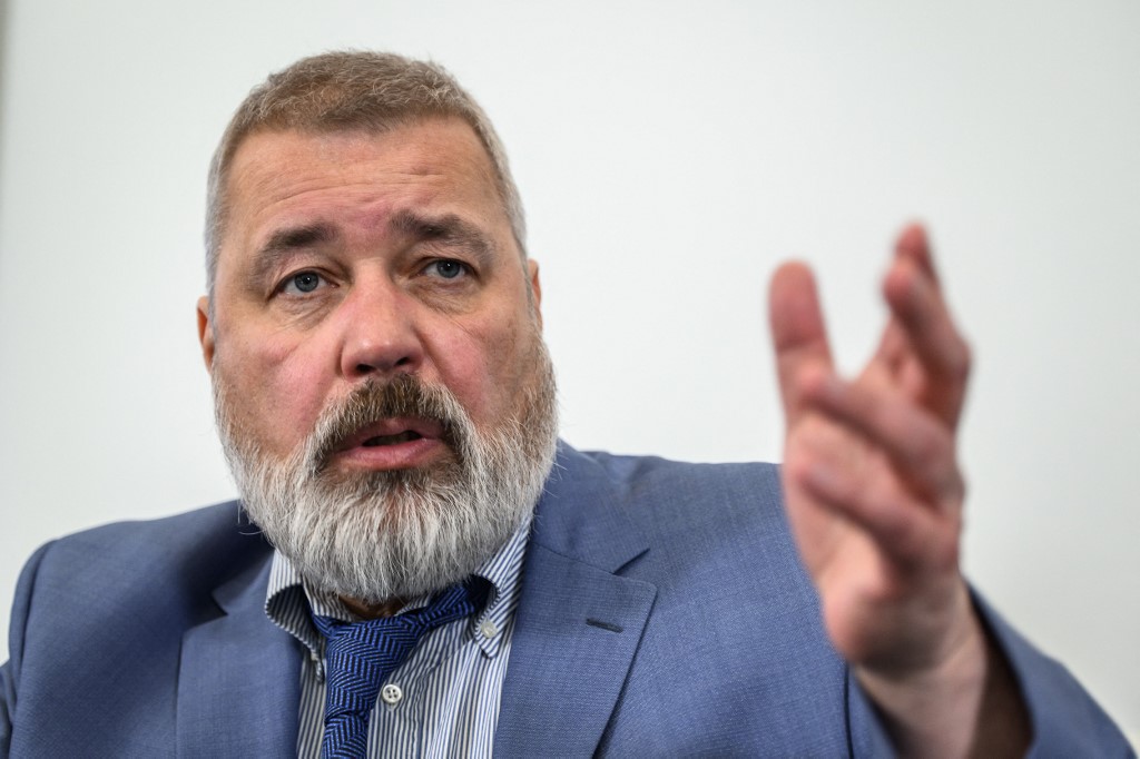 Le journaliste et prix Nobel russe Mouratov dénonce la propagande de Moscou