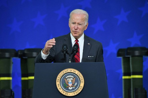 Aide militaire à l'Ukraine: le Congrès doit «rapidement» débloquer plus de fonds, réclame Biden