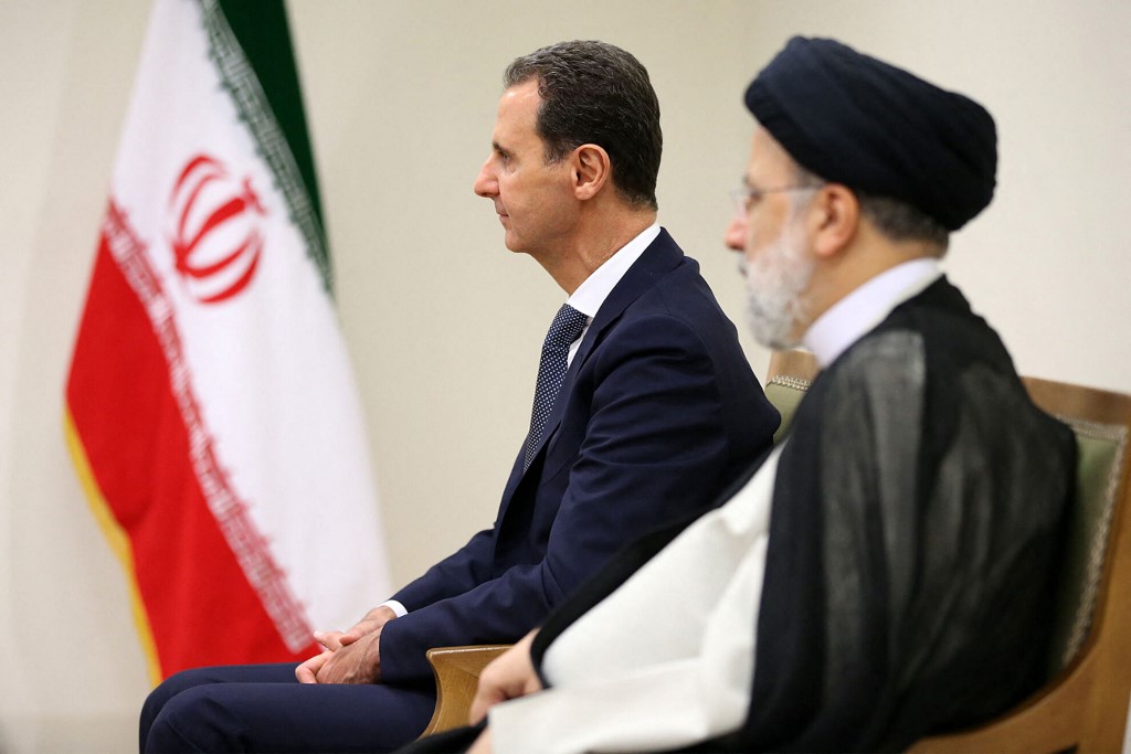 Visite du président syrien en Iran