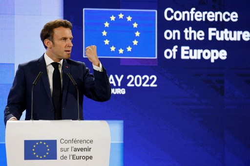 Macron appelle à la création d'une «communauté politique européenne» pour accueillir notamment l'Ukraine