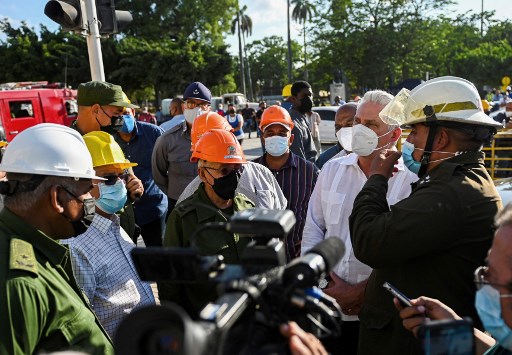 Cuba: le bilan de l'explosion de l'hôtel Saratoga monte à 44 morts