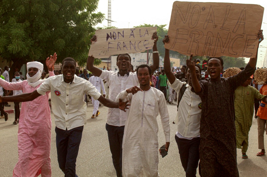 Tchad: manifestation contre la présence française