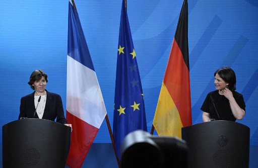 La nouvelle cheffe de la diplomatie française Catherine Colonna à Berlin pour sa première visite