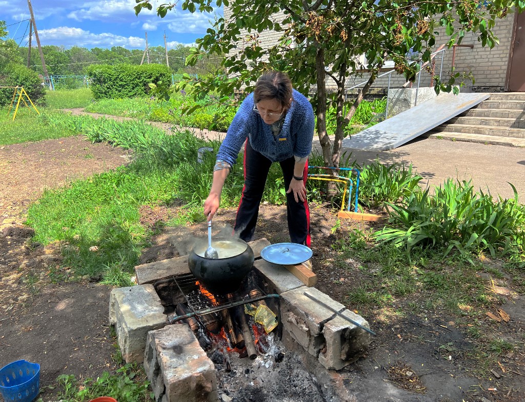 A Koutouzivka en Ukraine, repos du guerrier et vie sous terre