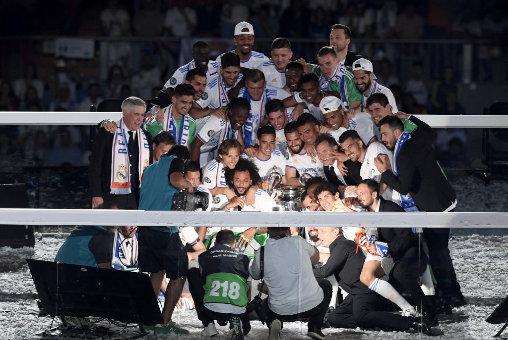 C1: entre danses et sourires, le retour triomphant du Real à Madrid