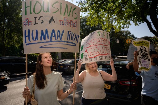 Aux Etats-Unis, face à l'explosion des loyers, des locataires se battent