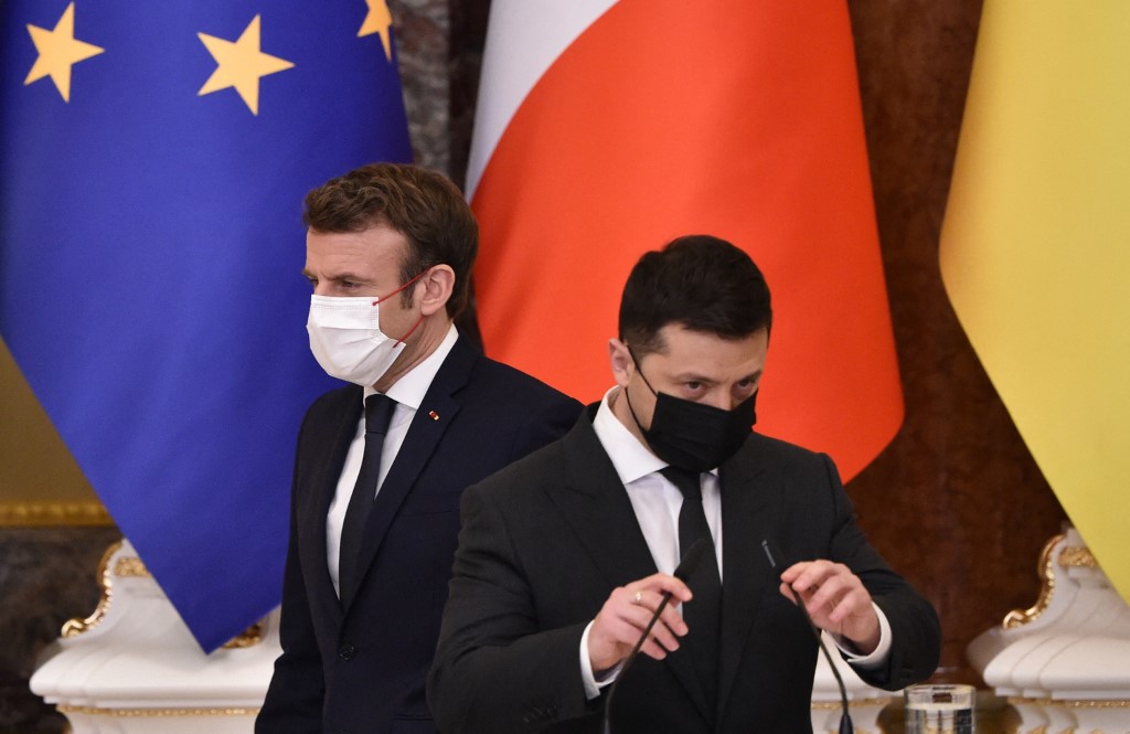 Le ton monte entre Zelensky et Macron