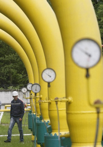 Baisse des livraisons de gaz russe en transit via l'Ukraine