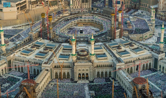 La troisième phase d’expansion saoudienne à la Grande Mosquée accueille plus de 500 000 fidèles par heure. (SPA)