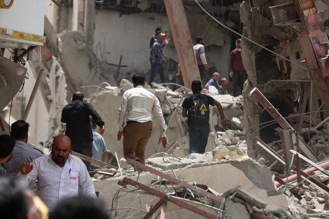 Effondrement d'un immeuble en Iran: le bilan monte à 14 morts