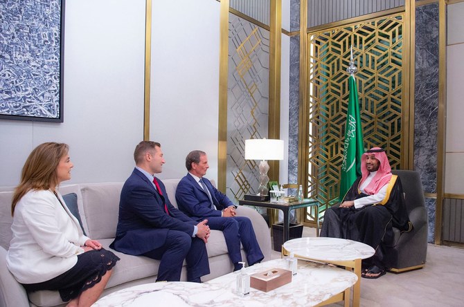 Le prince héritier saoudien reçoit une délégation de membres du Congrès américain