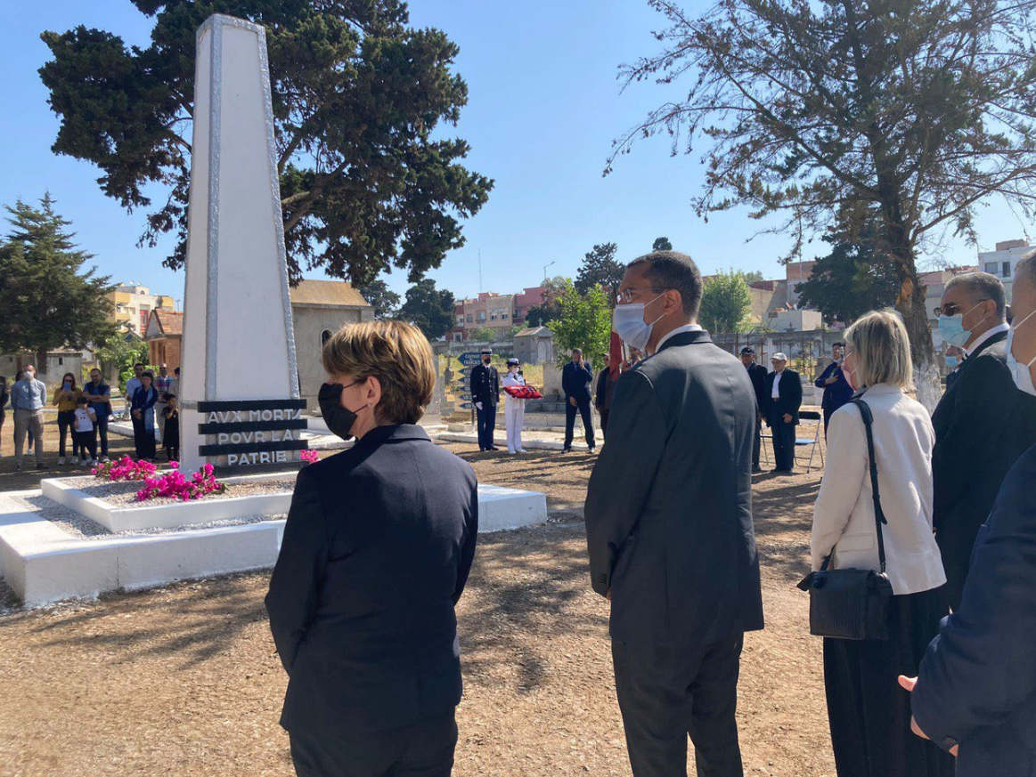 Hommage aux soldats marocains morts pour la France
